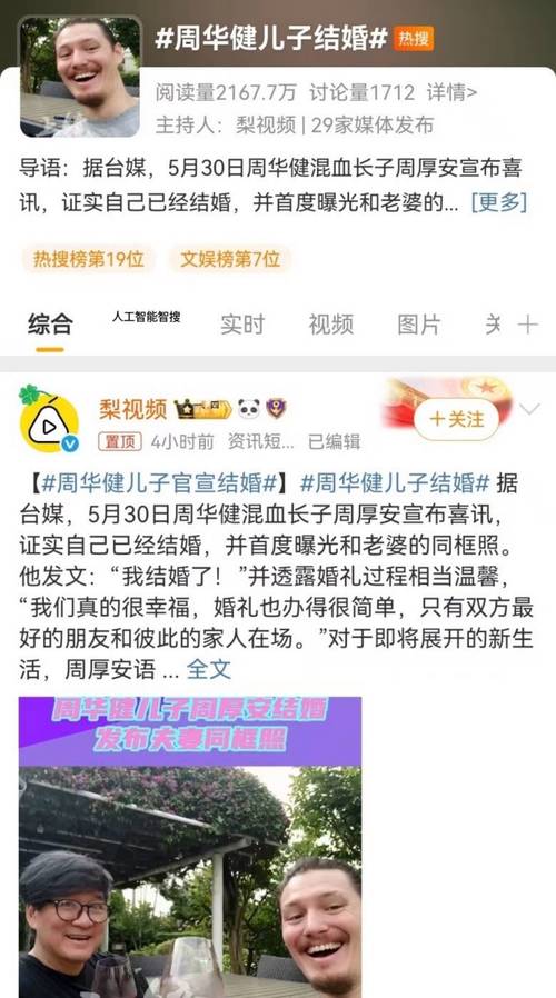 澳门城市大学研究生和周华健儿子结婚与周华健儿子结婚图片高清